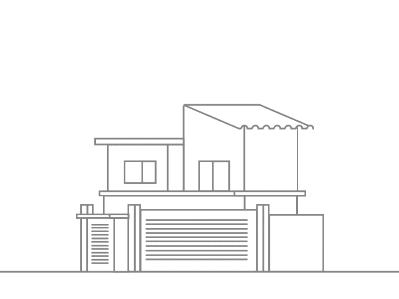 3D House Construction Animation